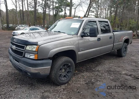 2007 Chevrolet Silverado 2500Hd Classic Lt2 из США, поврежденный, VIN 1GCHK23D77F178129